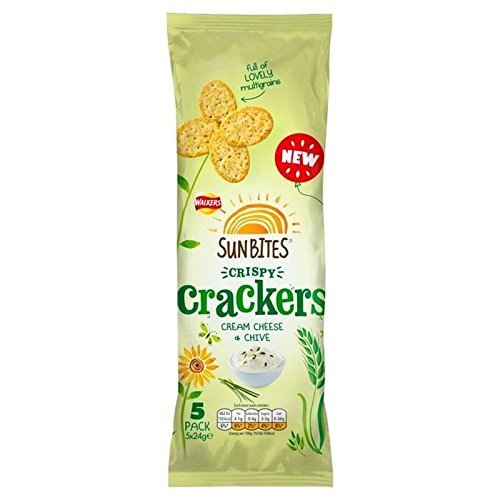 Place Walkers Sunbites Crema De Queso Y Cebollino 24g X 5 Por Paquete