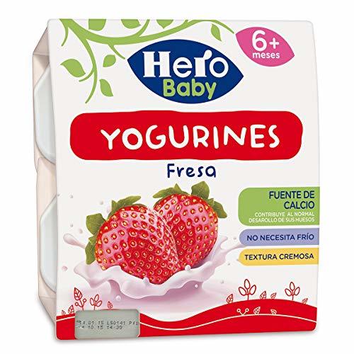 Product Hero Baby Yogurines Tarrinas de Yogur de Fresa para Bebés a partir