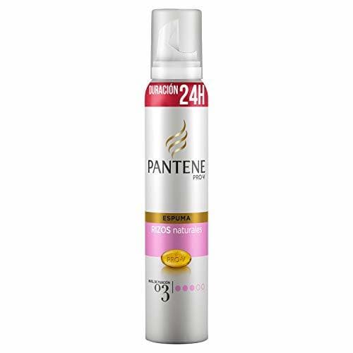 Belleza Pantene Pro-V Rizos Naturales Espuma Nivel de Fijación 3 de Larga Duración