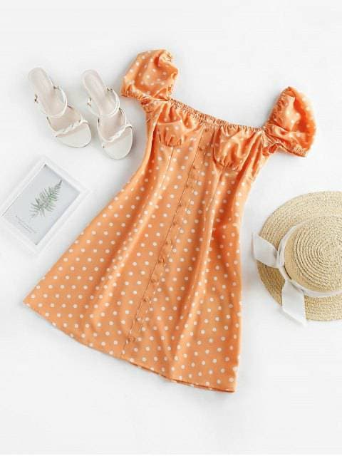 Product Vestido laranja 