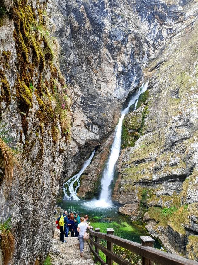 Lugar Waterfall Savica