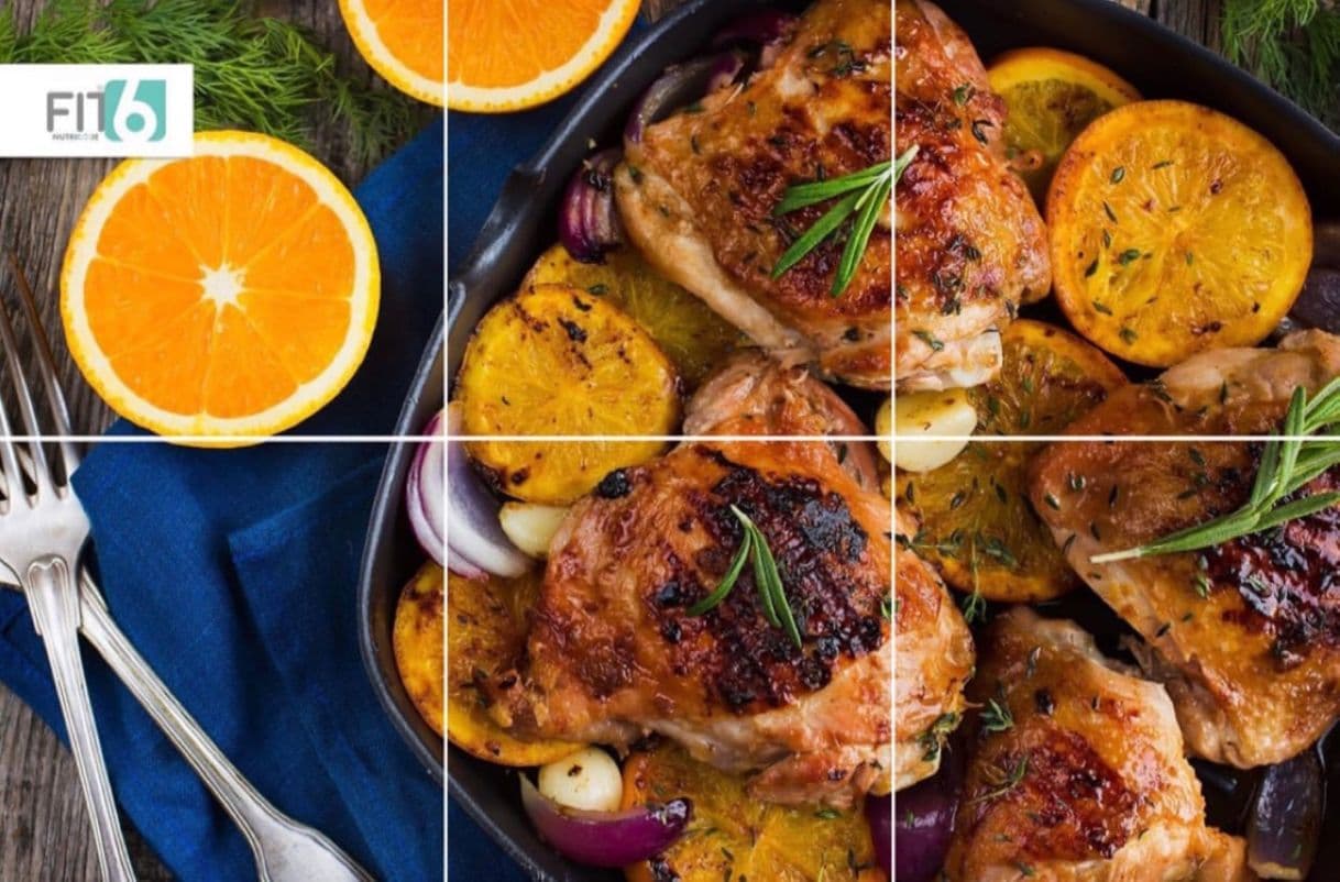 Book Receita Peitos de frango com laranja e alecrim