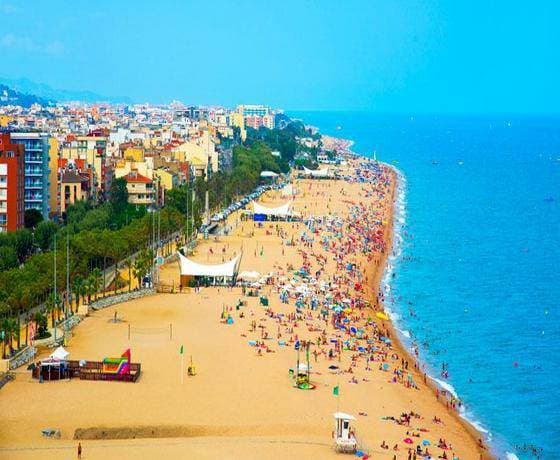 Place calella,playa