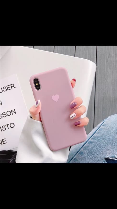 Moda Capa iPhone 11 coração