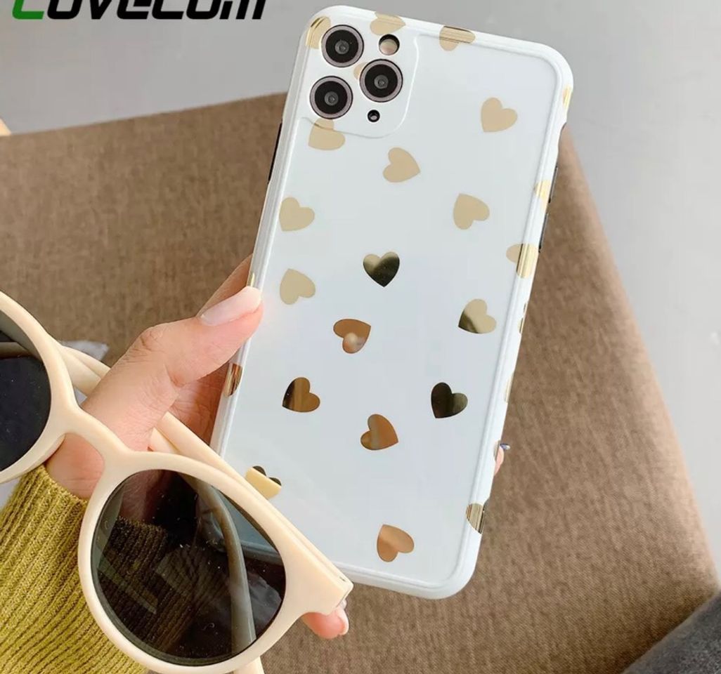 Moda Capa iPhone 11 corações