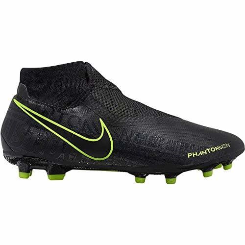 Moda Nike Phantom Vsn Academy DF FG/MG, Zapatillas de Fútbol para Hombre, Negro