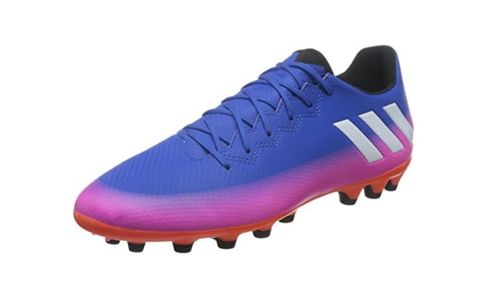 Moda Adidas Messi 16.3 AG, Botas de fútbol para Hombre, Azul