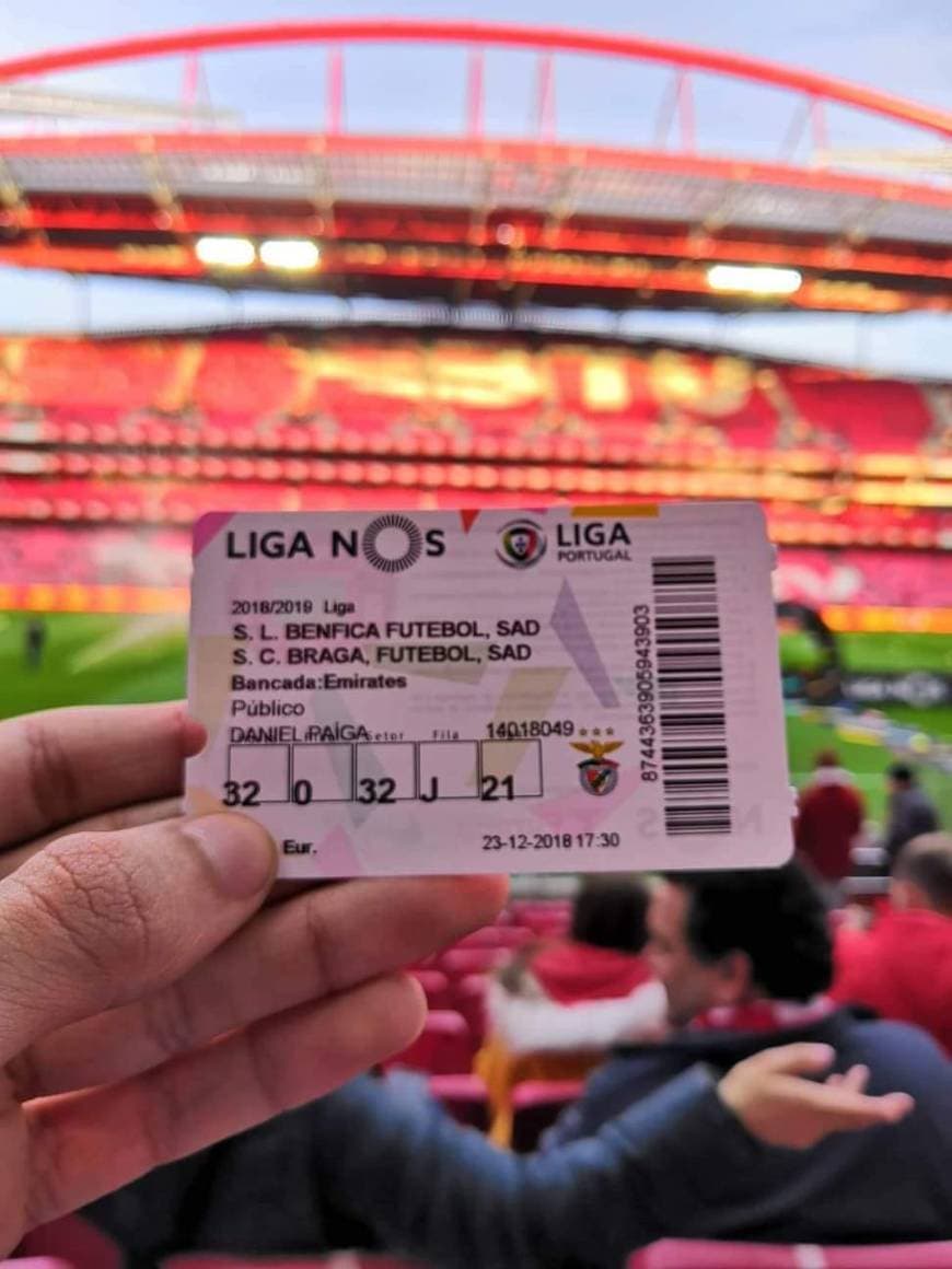 Lugar Estádio da Luz