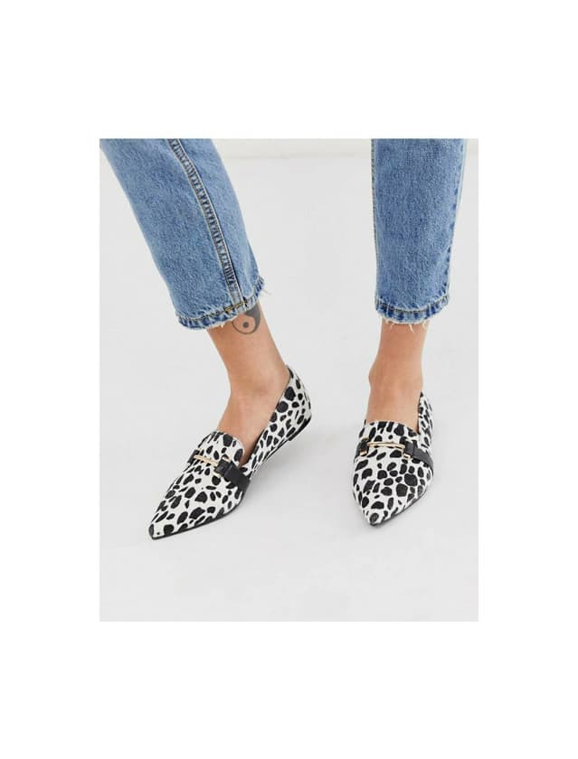 Product Animal print flat shoes