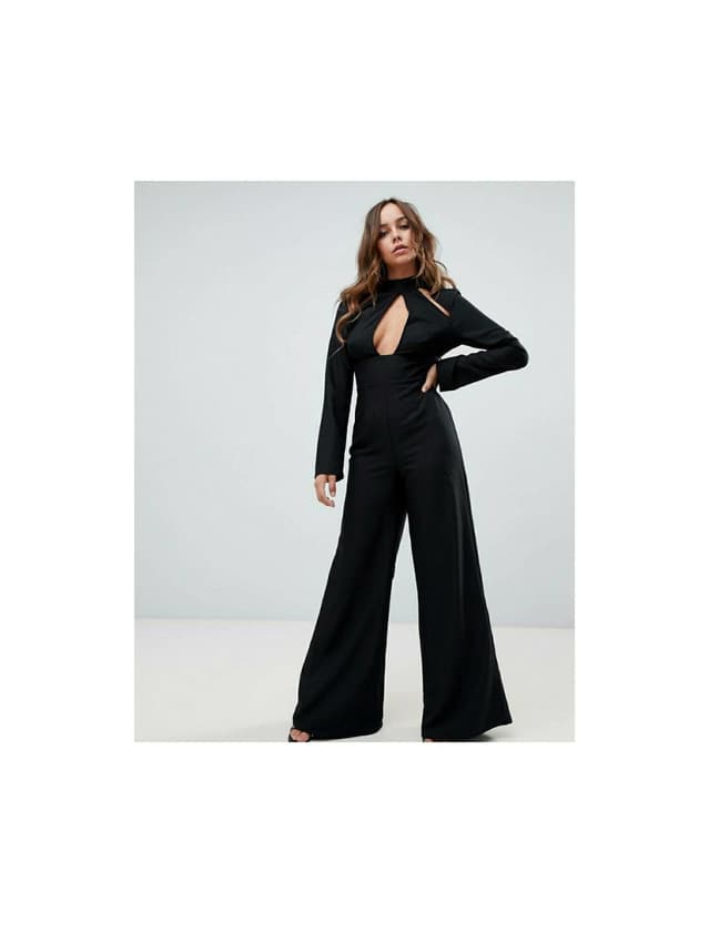 Product Missguided black jumpsuit