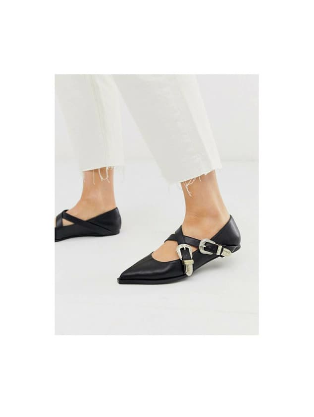 Product ASOS design flats in black