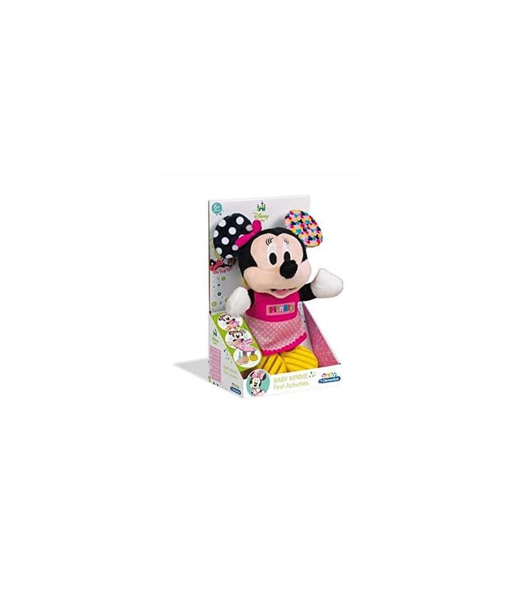 Producto Clementoni- Disney Peluche con Sonidos Baby Minnie, Multicolor, Miscelanea