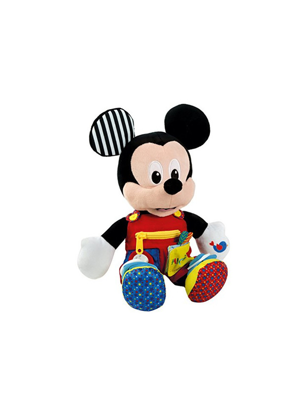 Product Baby Clementoni- Mickey Peluche Primeros apredizajes37x26 Mouse aprendizajes, Multicolor