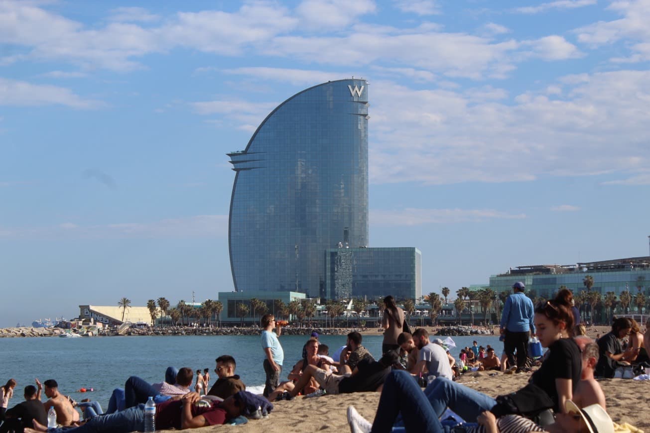 Place Playa de la Barceloneta