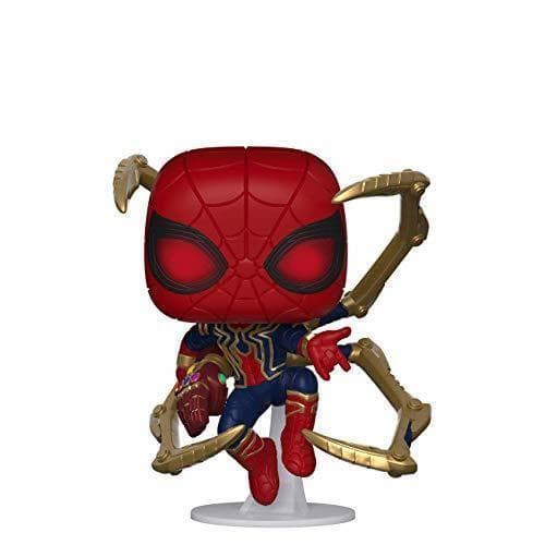 Juego Funko- Pop Marvel: Endgame-Iron Spider w/NanoGauntlet Colctib Toy, Multicolor, Talla Única