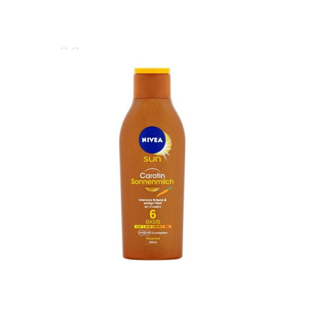 Product Nivea Sun Deep Tan leite bronzeador SPF 6