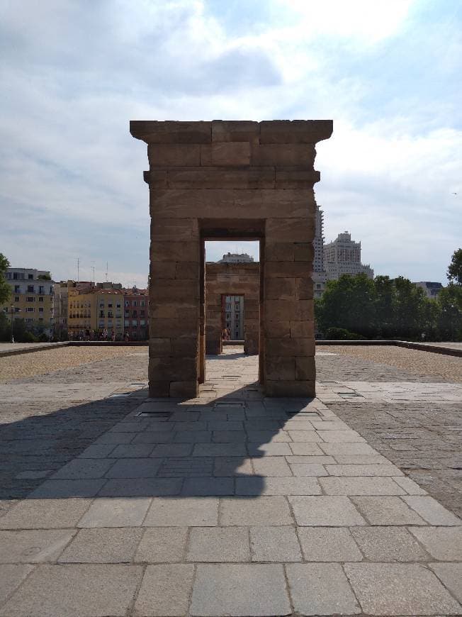 Lugar Templo de Debod