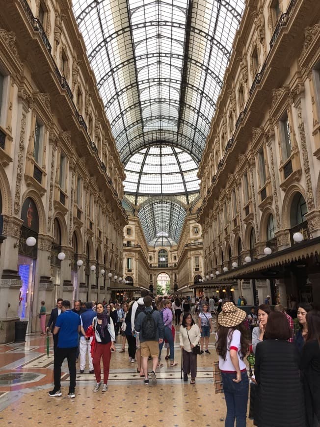 Lugar Galería Vittorio Emanuele II