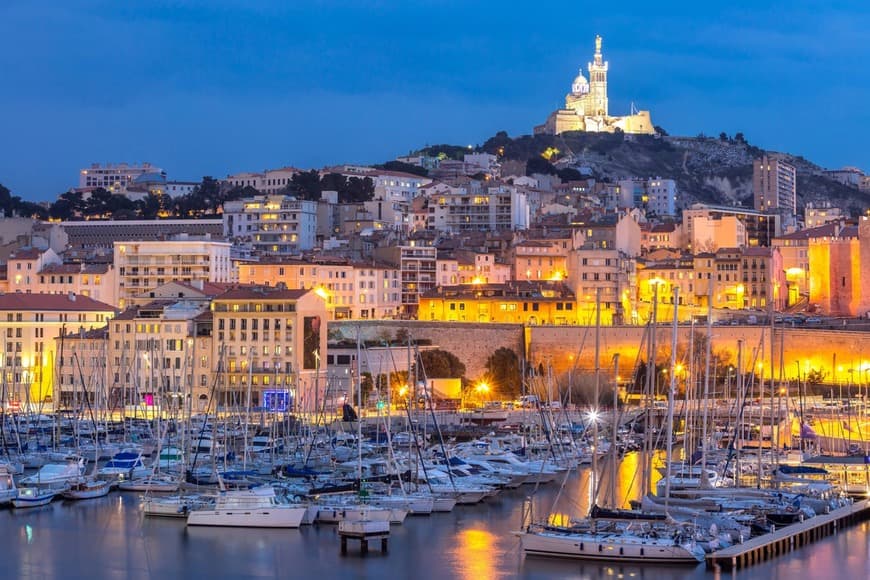 Place Vieux Port à Marseille