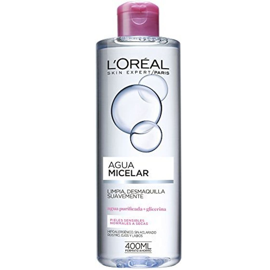 Belleza L'Oreal Paris Dermo Expertise - Agua Micelar para Pieles Sensibles