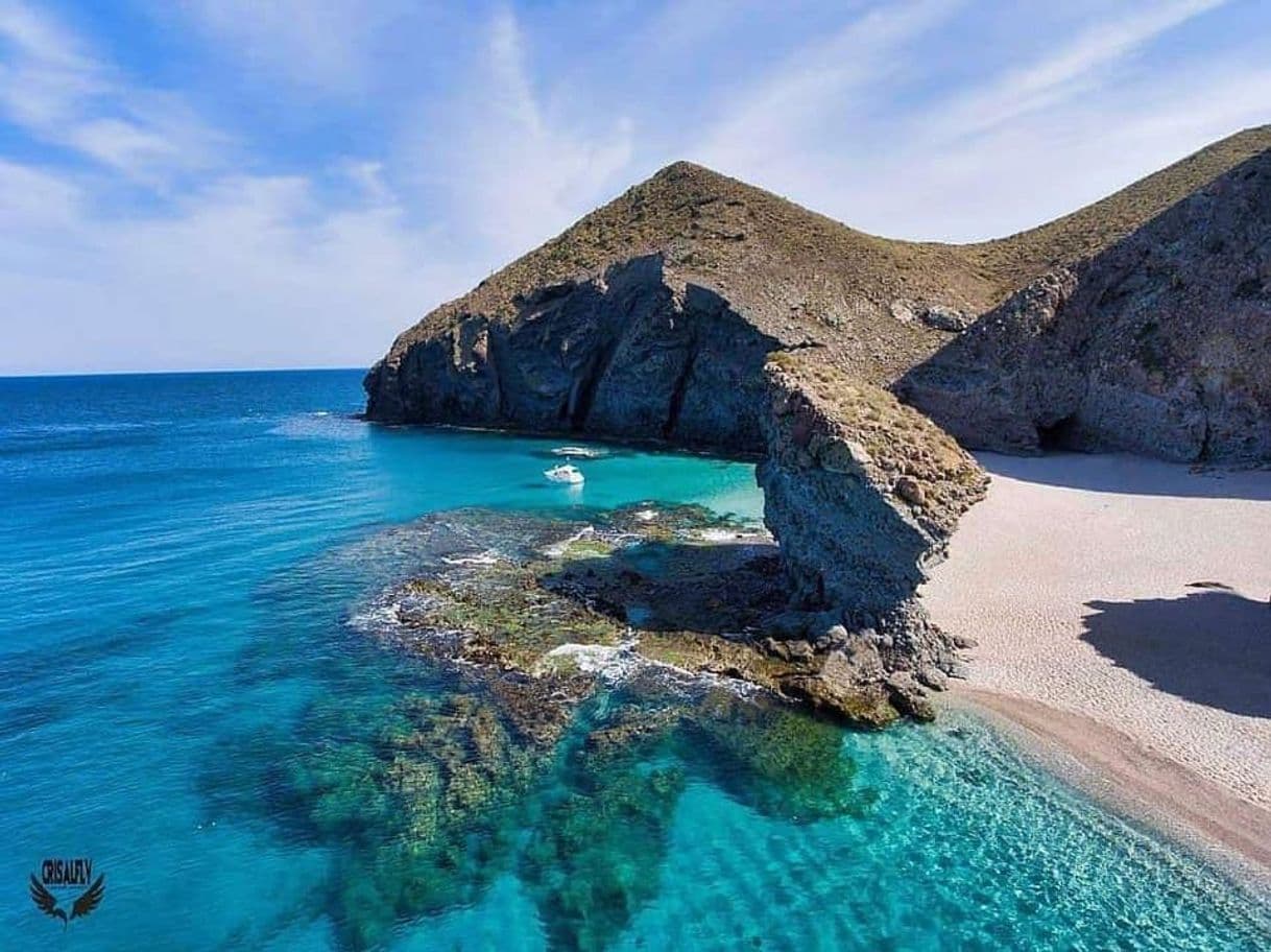 Place Playa de los Muertos. Almería 