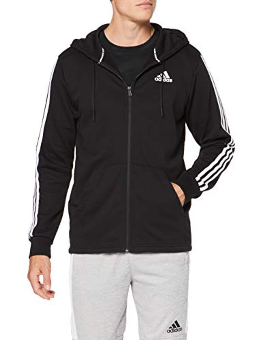 Moda Adidas Must Have 3-Stripes French Terry Hoddie Men Sudadera con Capucha y