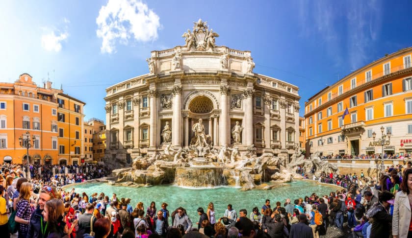 Lugar Fontana di Trevi