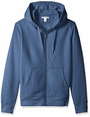 Product Amazon Essentials Full-Zip Hooded Fleece Sweatshirt sudadera, Azul