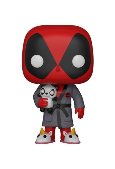 Game Funko- Figura Pop Marvel Parody Deadpool in Robe Vinilo, Multicolor