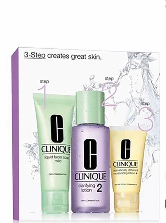 Producto Clinique 3 steps kit pele oleosa