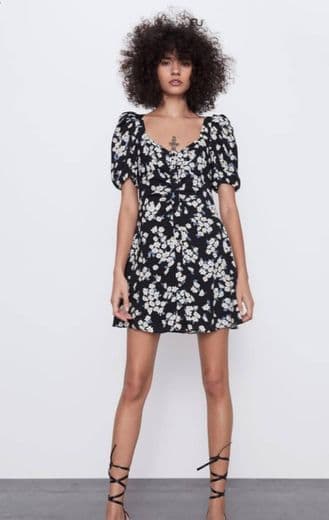 Product Daisy Print Dress Zara