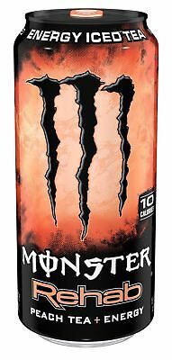 Restaurantes MONSTER ENERGY REHAB PEACH ENERGY DRINK

