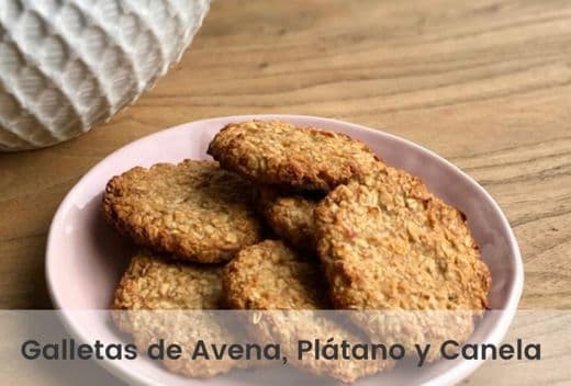 App RECETA - GALLETAS DE AVENA Y PLÁTANO 💛