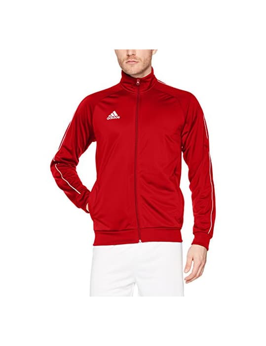 Fitness adidas Core18 PES Jkt Chaqueta, Hombre, Rojo