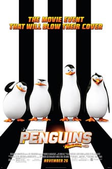 Película Pinguins do do Madagáscar