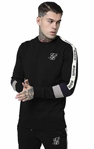 Fashion Sik Silk Sudadera Black