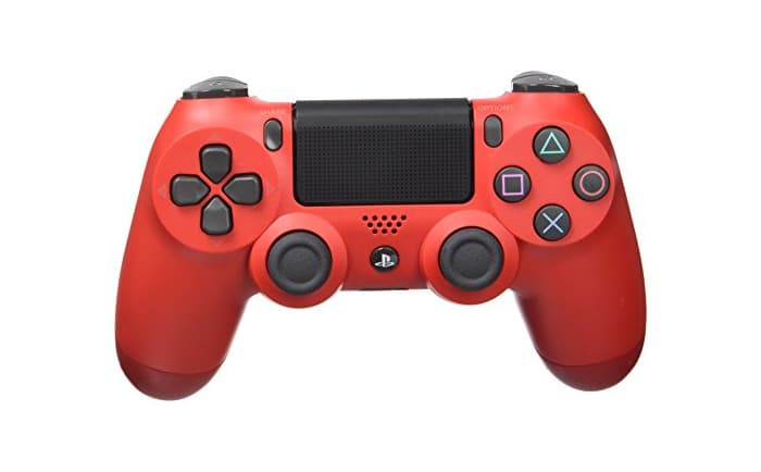 Electrónica Sony - Dualshock 4 V2 Mando Inalámbrico, Color Rojo