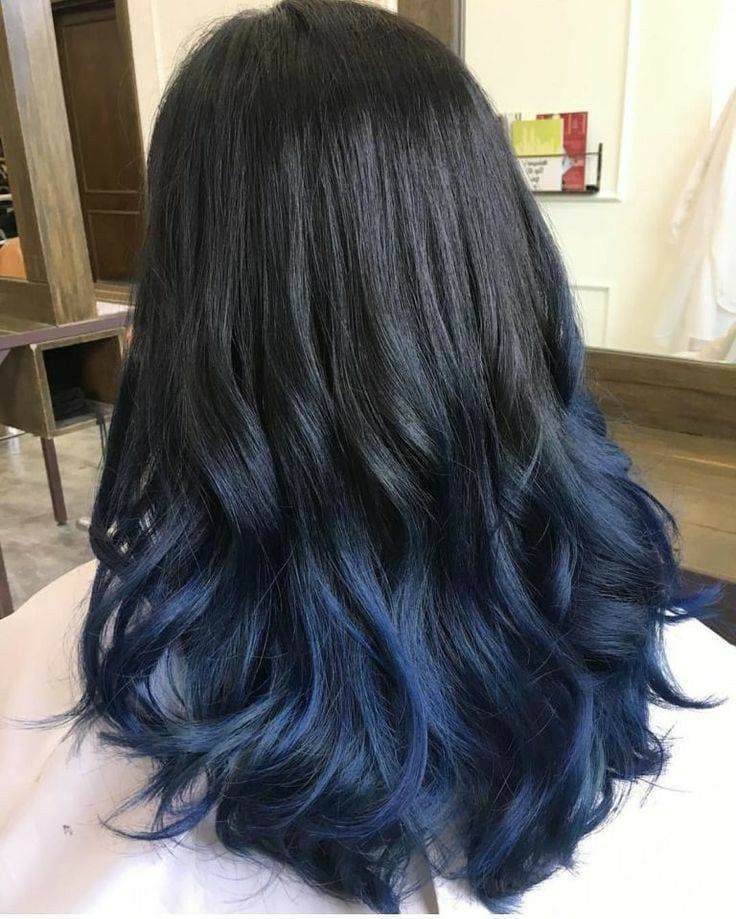 Moda Blue hair 