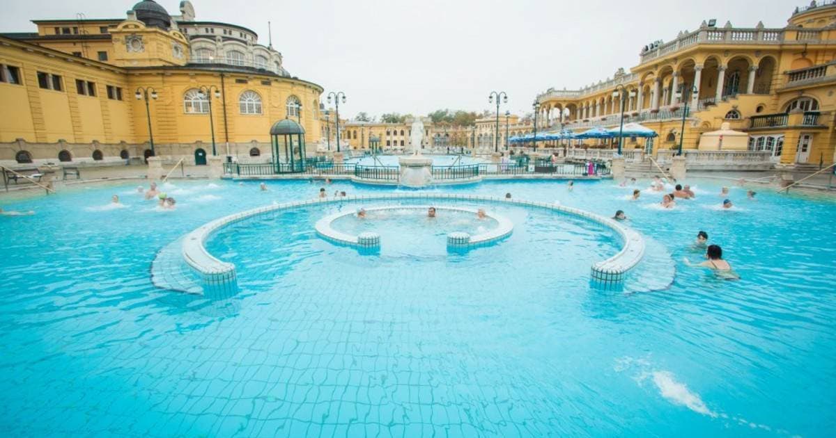 Lugar Budapest, thermal baths