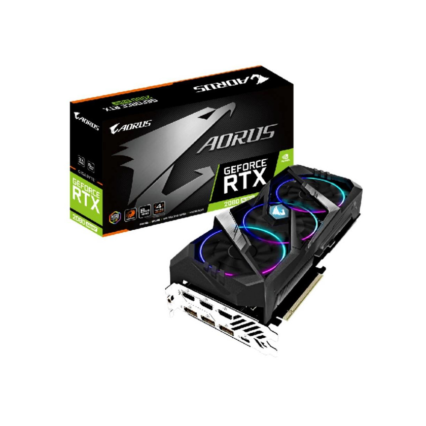 Producto Placa Gráfica Gigabyte Aorus GeForce RTX 2080 SUPER ...