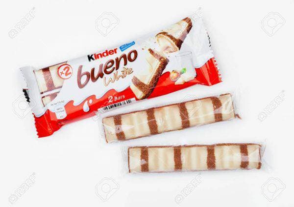 Moda Kinder bueno white