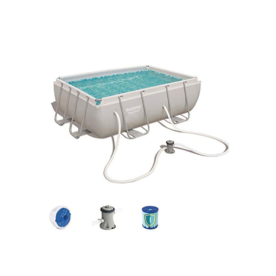 Producto Bestway 56629 - Piscina Desmontable Tubular Power Steel 282x196x84 cm Depuradora de