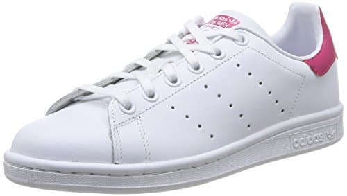 Fashion adidas Stan Smith J, Zapatillas Unisex Niños,  Blanco