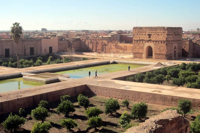 Lugar Palais El Badiî