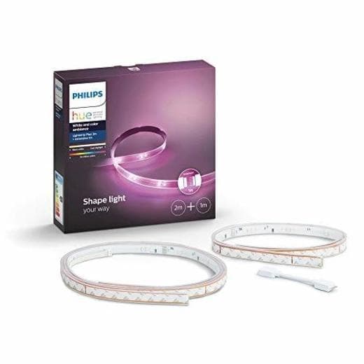 Producto Philips Hue White and Color Ambiance Pack de Lightstrip plus Tira de