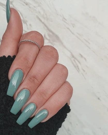 Moda Unhas verdes