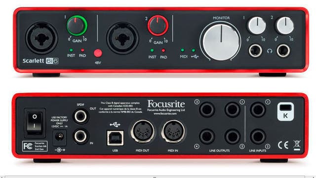 Moda Focusrite 6i6 2Gen