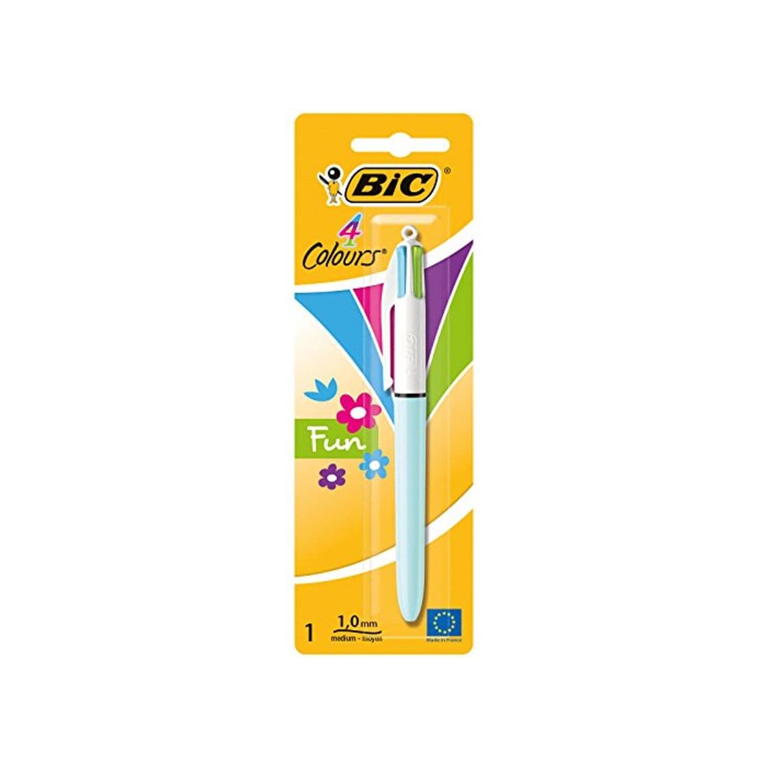 Product BIC 4 colores Fun Bolígrafo Retráctil punta media