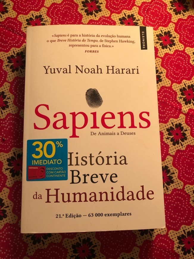 Libro Sapiens história breve da humanidade 