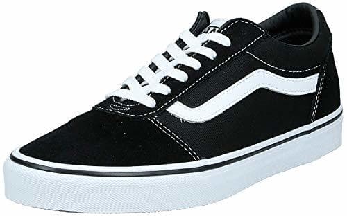 Fashion Vans Ward Canvas, Zapatillas Hombre, Negro